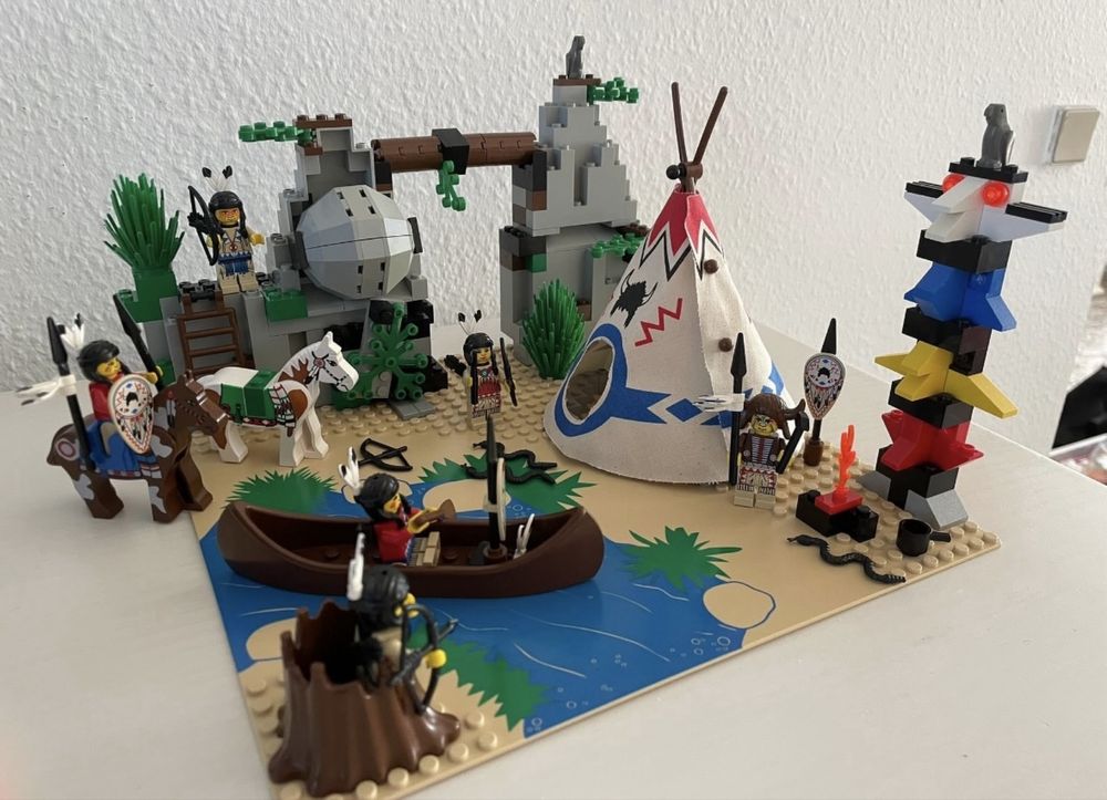 Lego System Indians 6748 Plemię Indiańskie