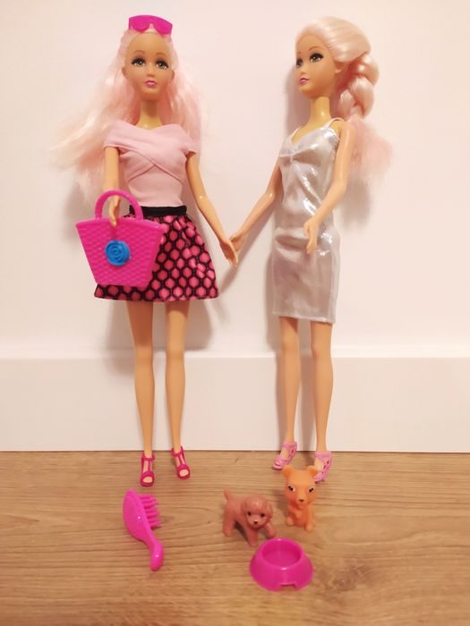 Lalki ala Barbie z dodatkami