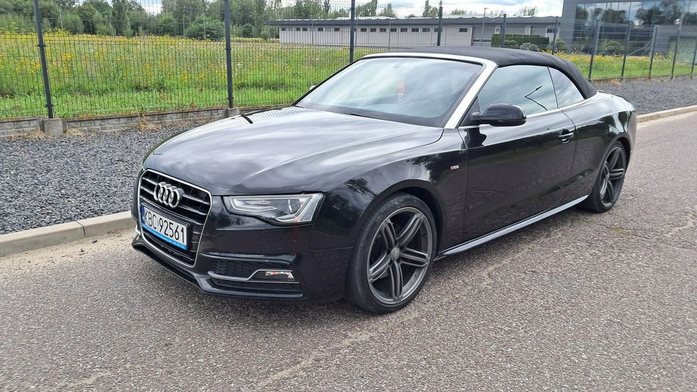 Audi A5 Cabriolet 2.0TDi 2013 Automat Tempomat Navi Klima Grzane