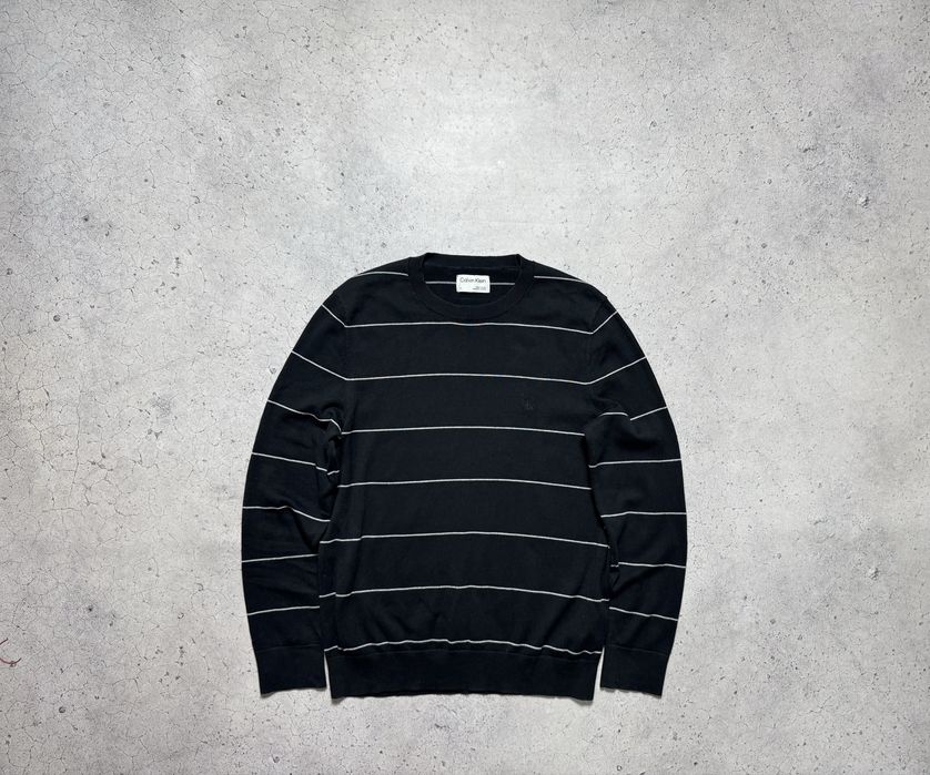 Кофта Свитер CK Calvin Klein Оригинал Размер S-M Полосатый