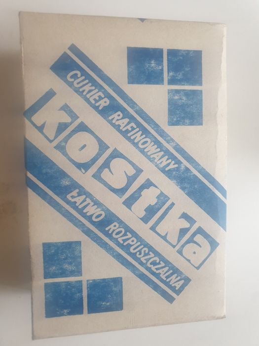 Cukier w kostkach PRL