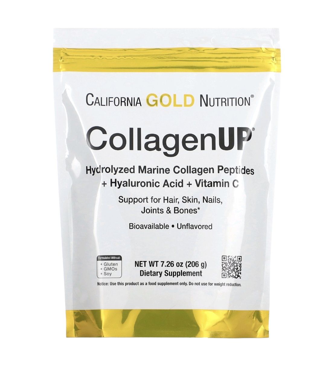 California Gold Nutrition CollagenUP колаген гіалуронова кислота віт С