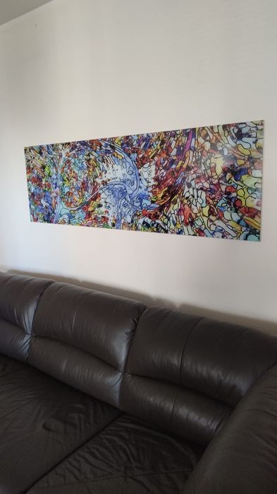 Obraz drukowany na szkle 160x 50 cm oryginalny, awangardowy,i