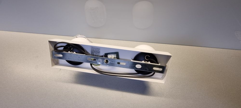 Kinkiet Listwa halogenowa lampa 2x35W GU10