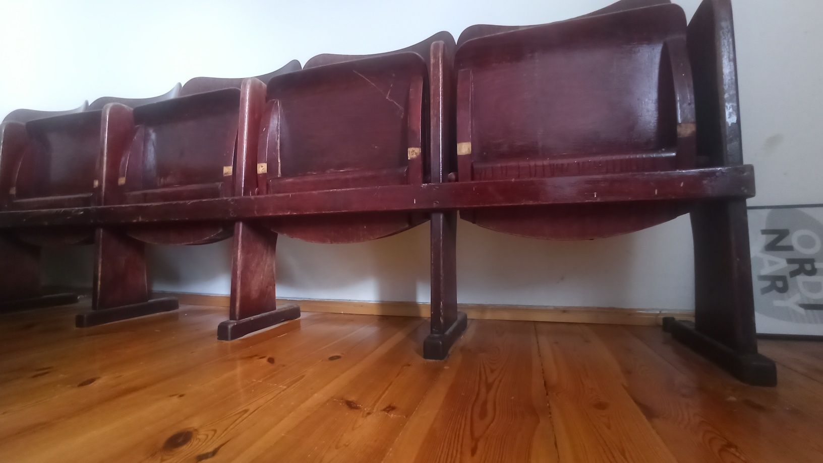 Krzesła kinowe vinted retro loft