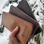 PORTFEL skórzany handmade unisex obniżka!!!