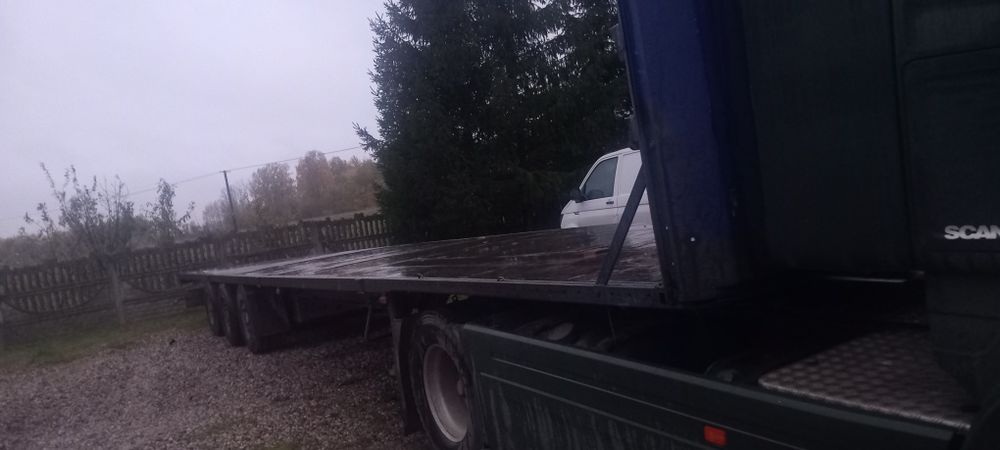 Naczepa platforma Merker mega