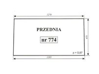 szyba przednia c-360 poszerzana naglak