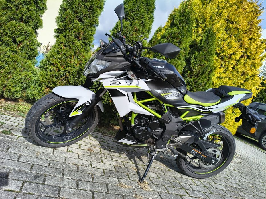 Kawasaki z125, 15 kM 2019 r przebieg 6936km ! + gratisy !