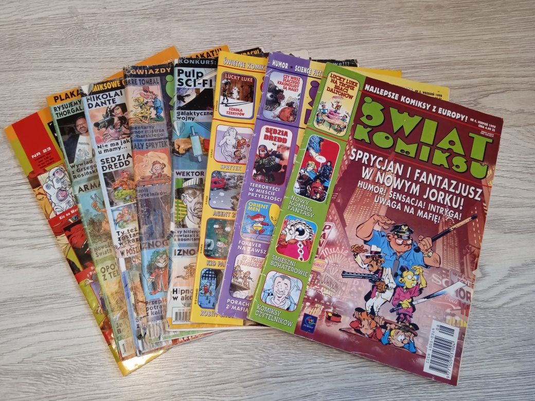 8x Świat Komiksu Egmont