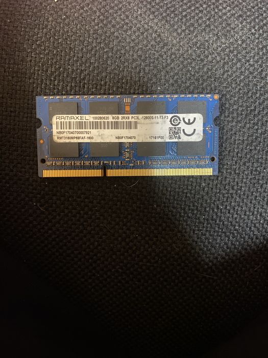 Оперативна память DDR3 8GB SODIMM