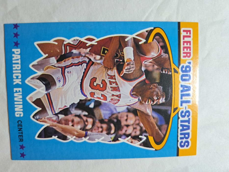 1990 Fleer All Star Patrick Ewing #12 NM NBA