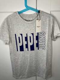 T-shirt Pepe jeans szary 140cm, 10 lat