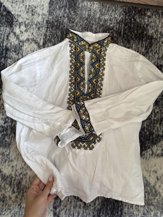 Набір джинсів джинси штани шорти вишиванка  для хлопчика 9-10 років