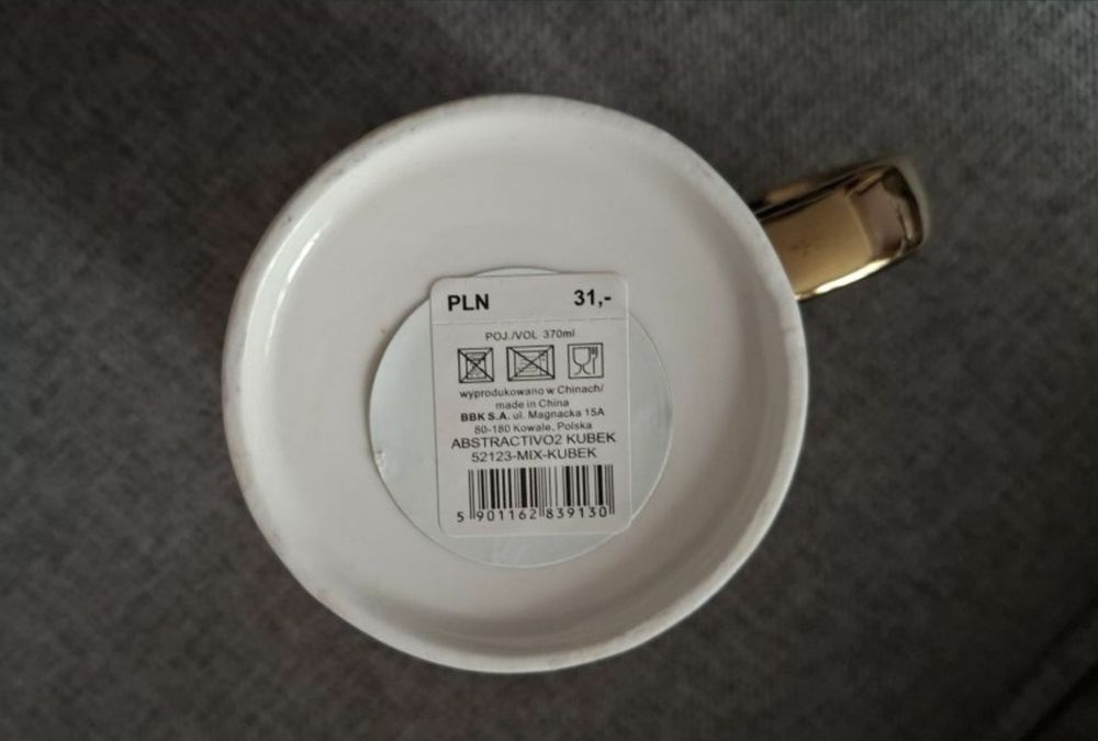 Kubek ceramiczny