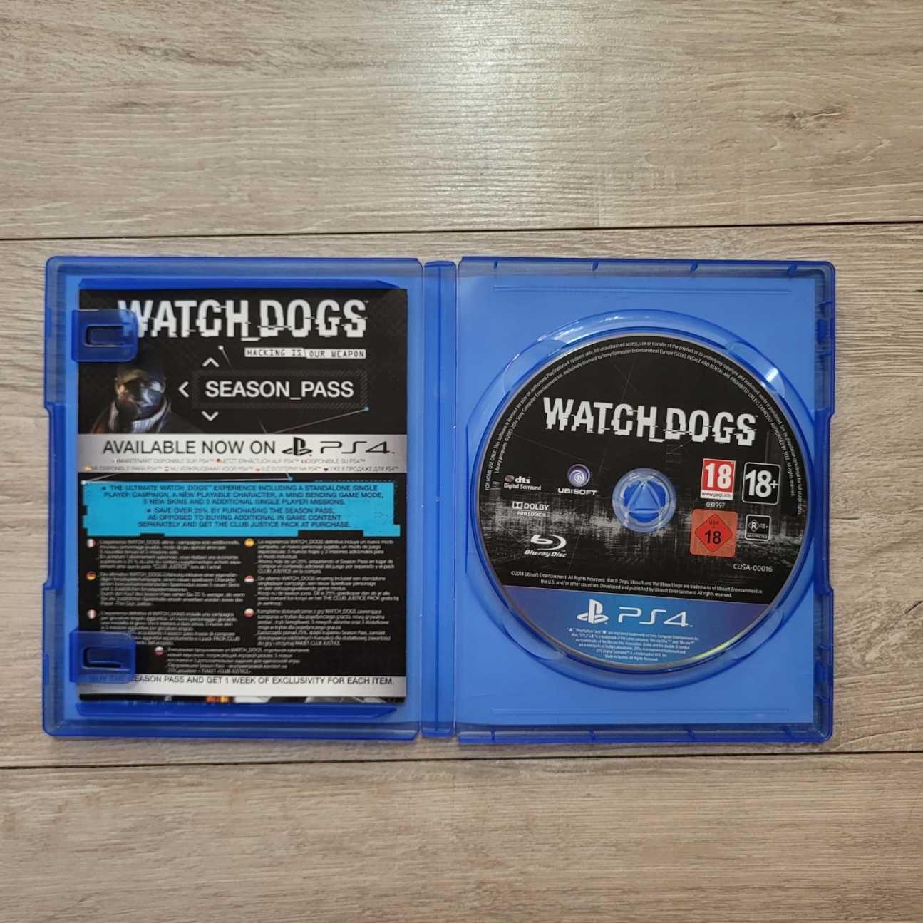 Watch Dogs PlayStation 4 PS4