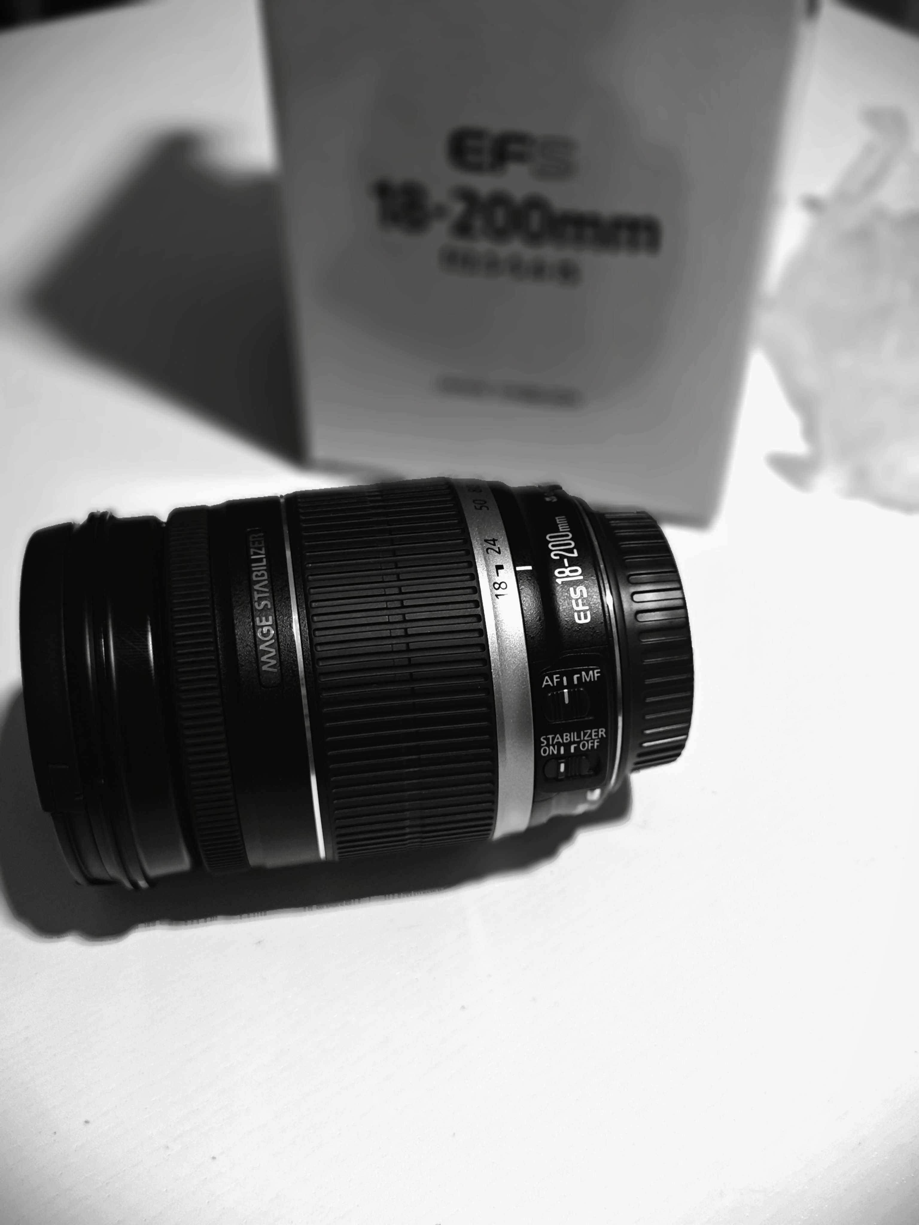 Lente CANON EFS 18-200mm
