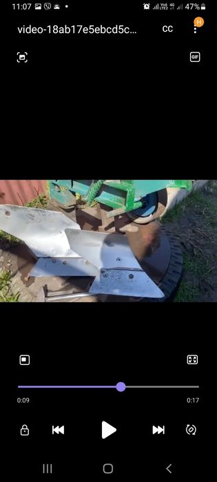 Плуг однокорпусний