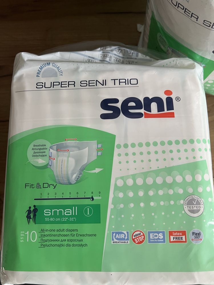 Pieluchomajtki dla dorosłych Super Seni Trio small