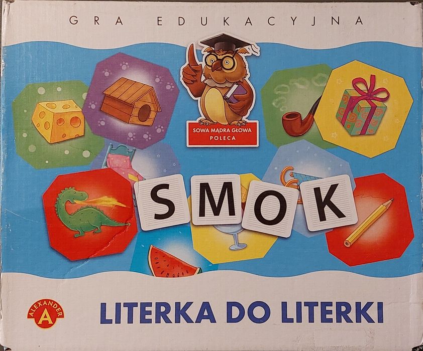 Literka do literki, gra edukacyjna, Alexander