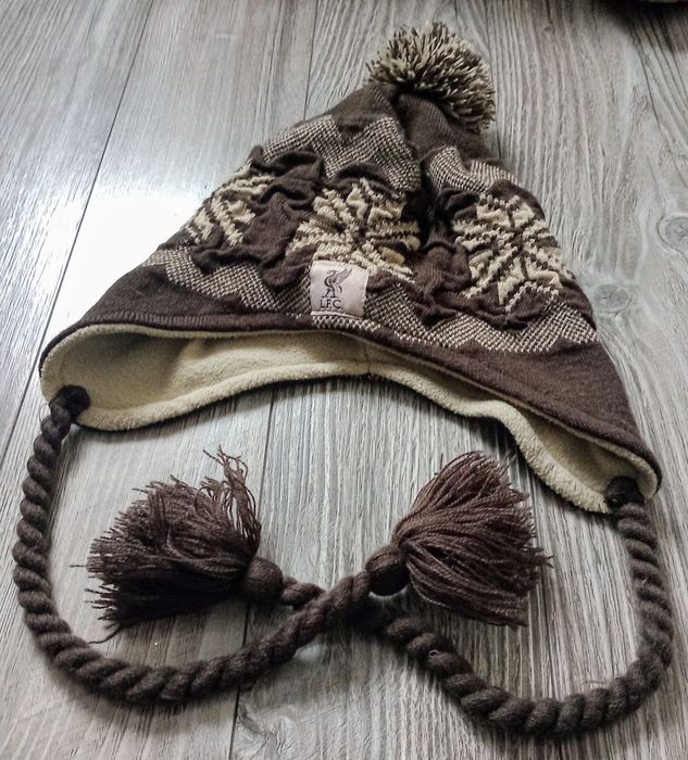 Czapka ocieplana dziecięca unisex scandic chic peruwianka LFC