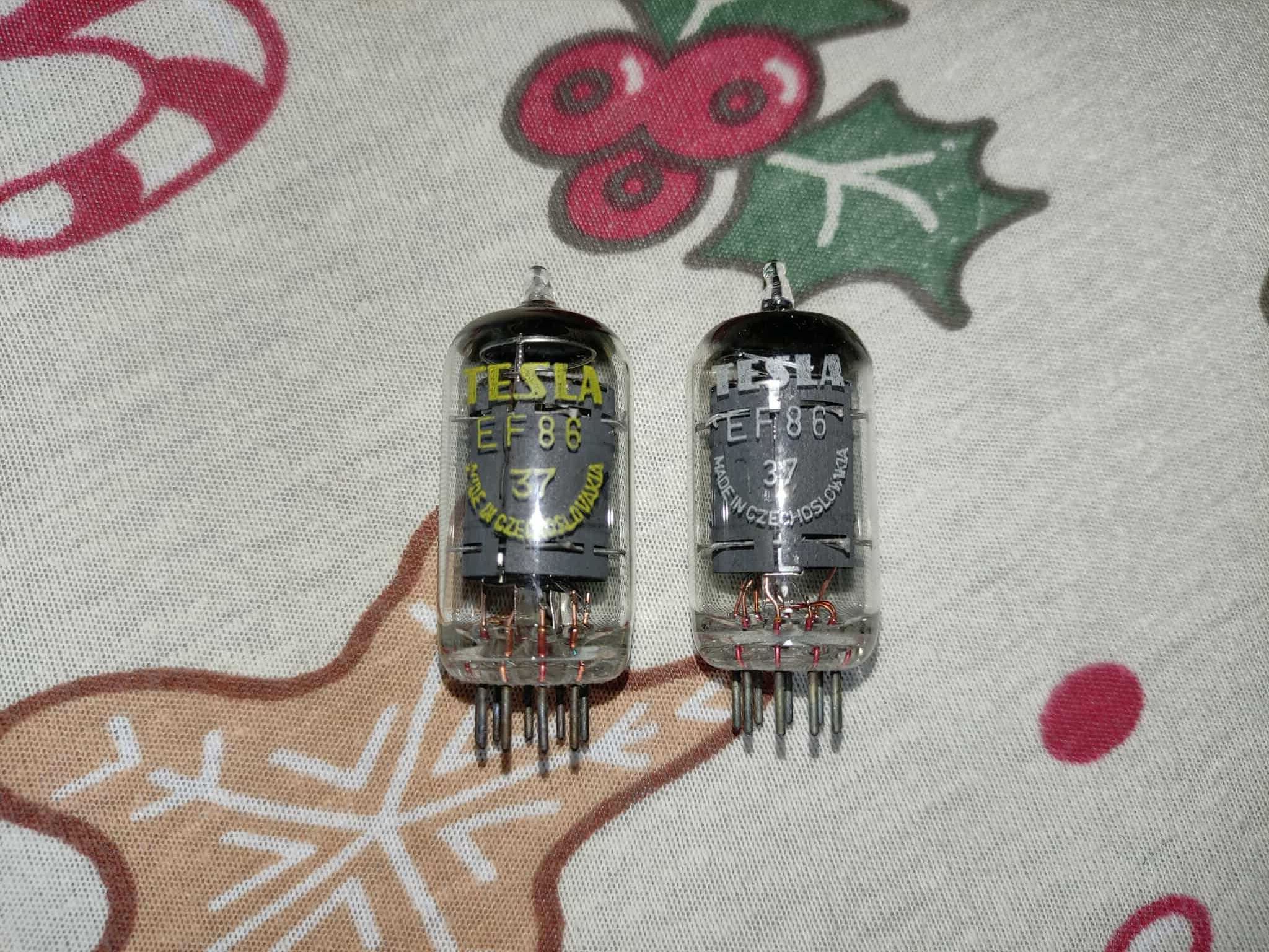LAMPY elektronowa TESLA EF86 37 2 sztuki