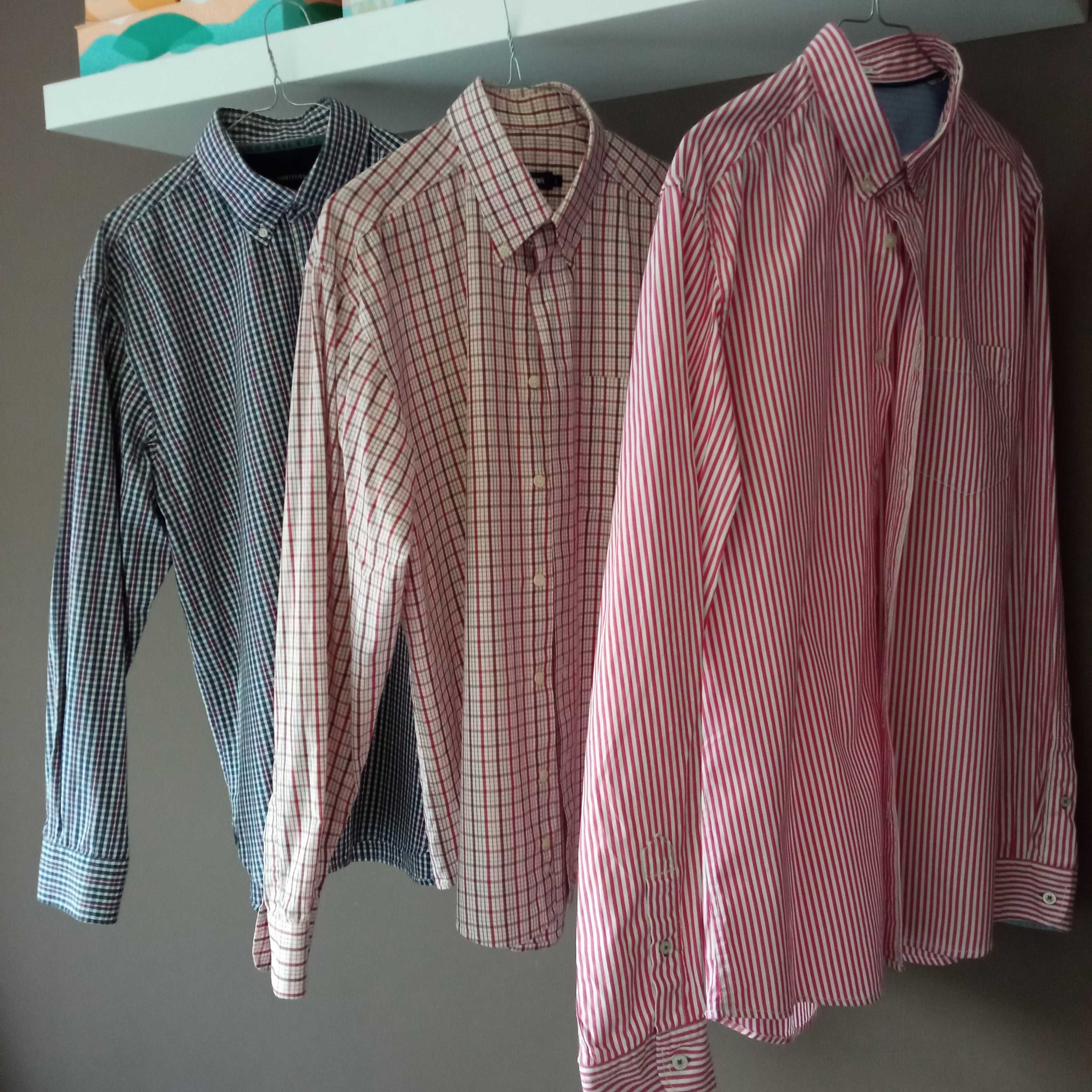 Camisas Cortfield, Nunes Correa...tamanhos L, XL, 40, 41, 42