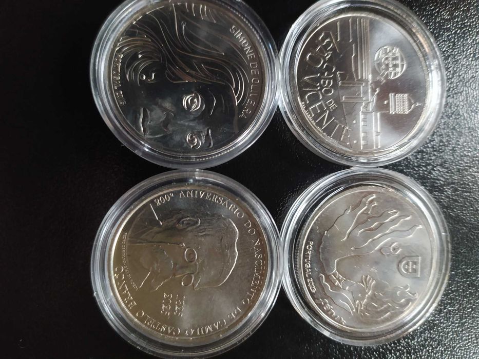 Moedas comemorativas 5€ Portugal