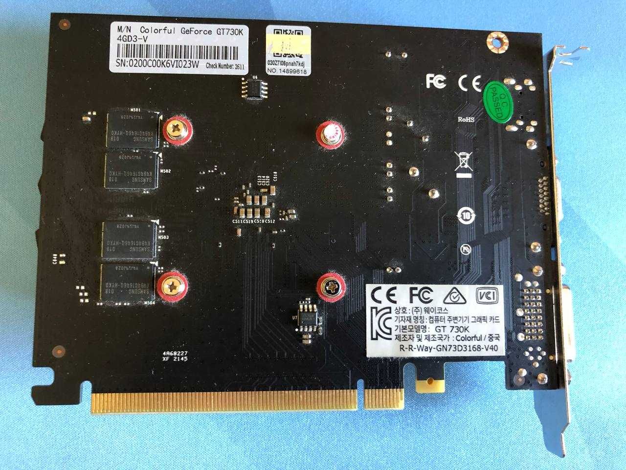 відеокарта Colorful GT 730K 4GB DDR3