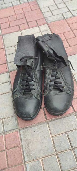 Берці шкірянні облегшенні (літо)