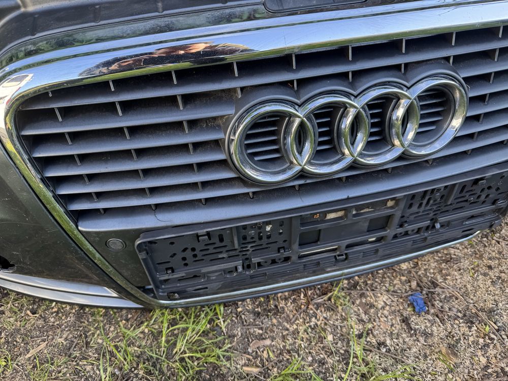 Zderzak Przedni Spryski Grafitowy Szary LXZ7 Audi A4 B7