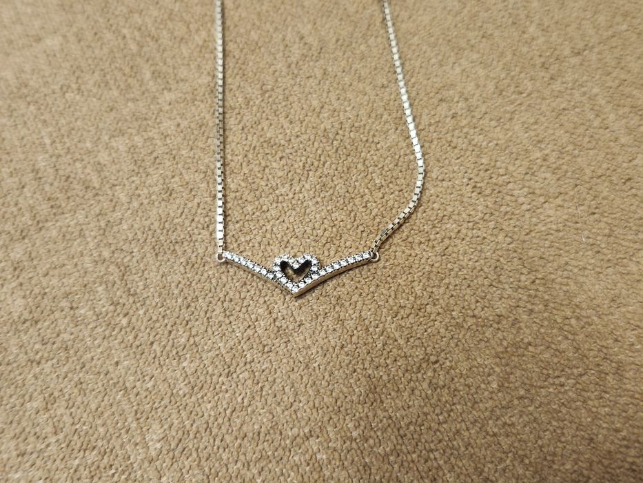 Pandora намисто кулон підвіска Блискуче серце