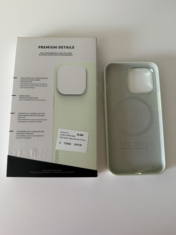 Capa para iPhone 13 Pro em silicone
