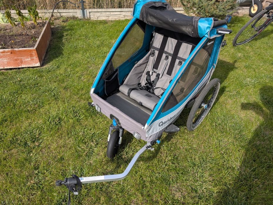 Przyczepka rowerowa, wózek Qeridoo Sportrex 2