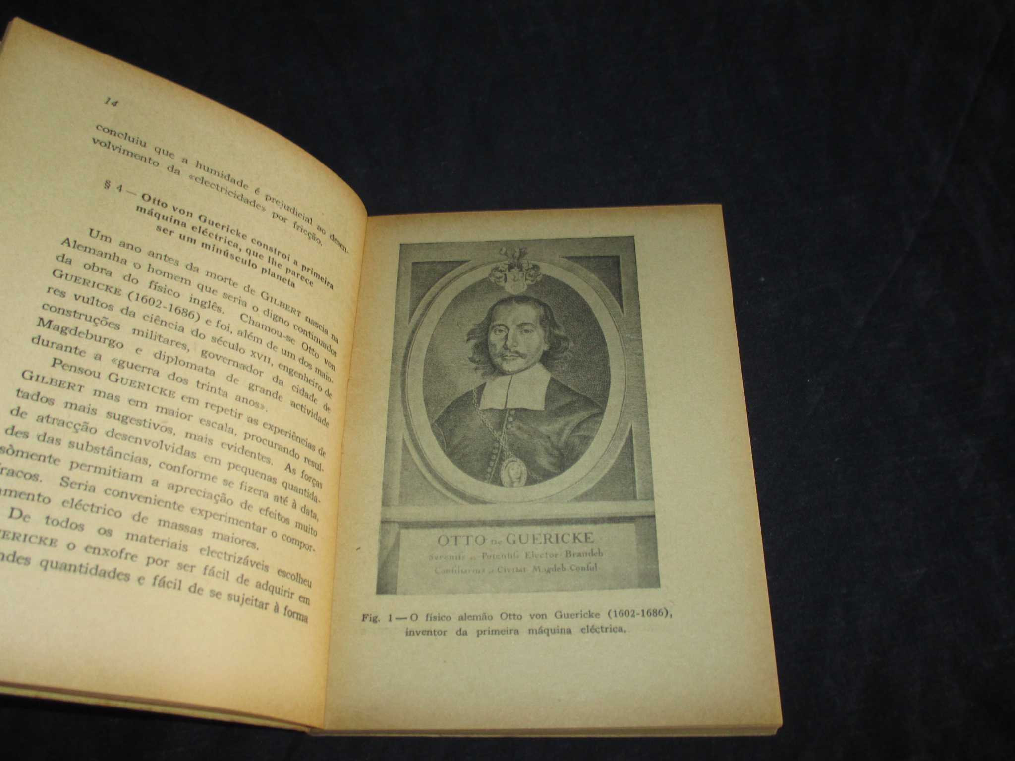 Livro História da Electricidade Estática Rómulo de Carvalho 1954