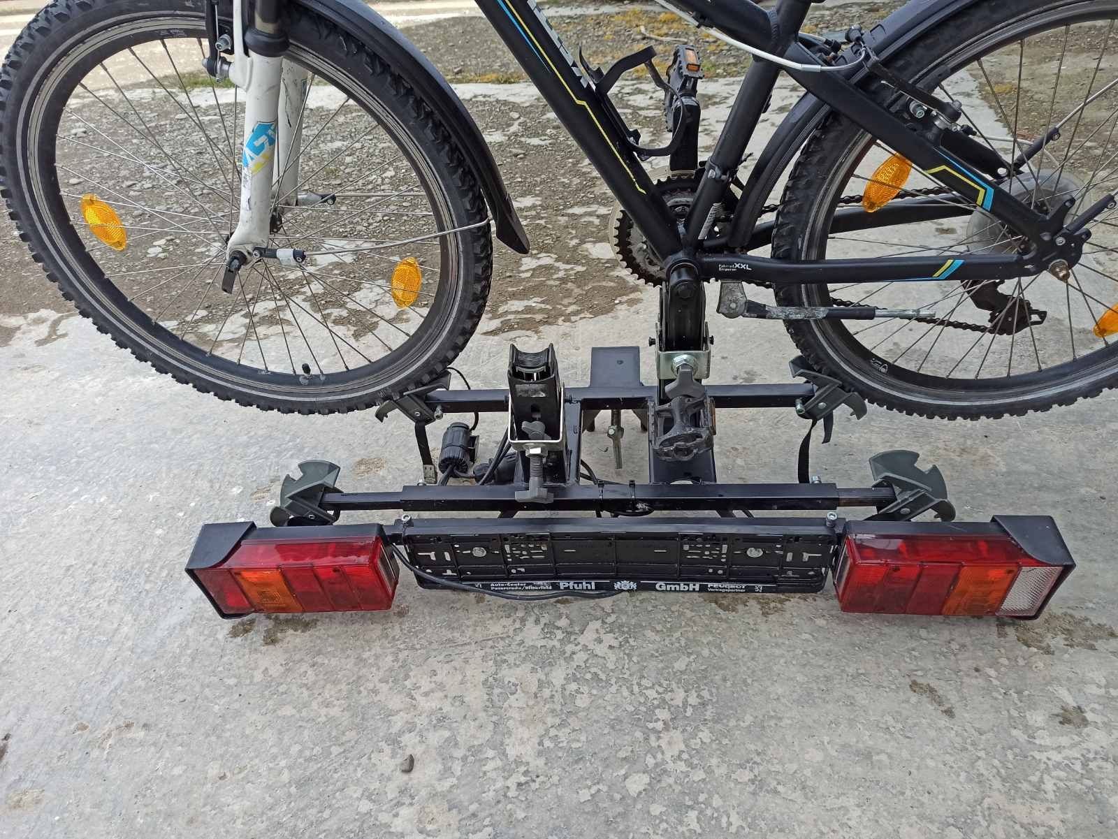 Велоплатформа на форкоп, багажник для велосипедів