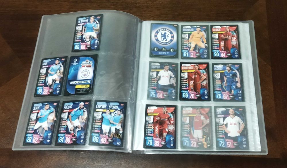 Біндер Topps Match Attax 2019/20 + 64 картки