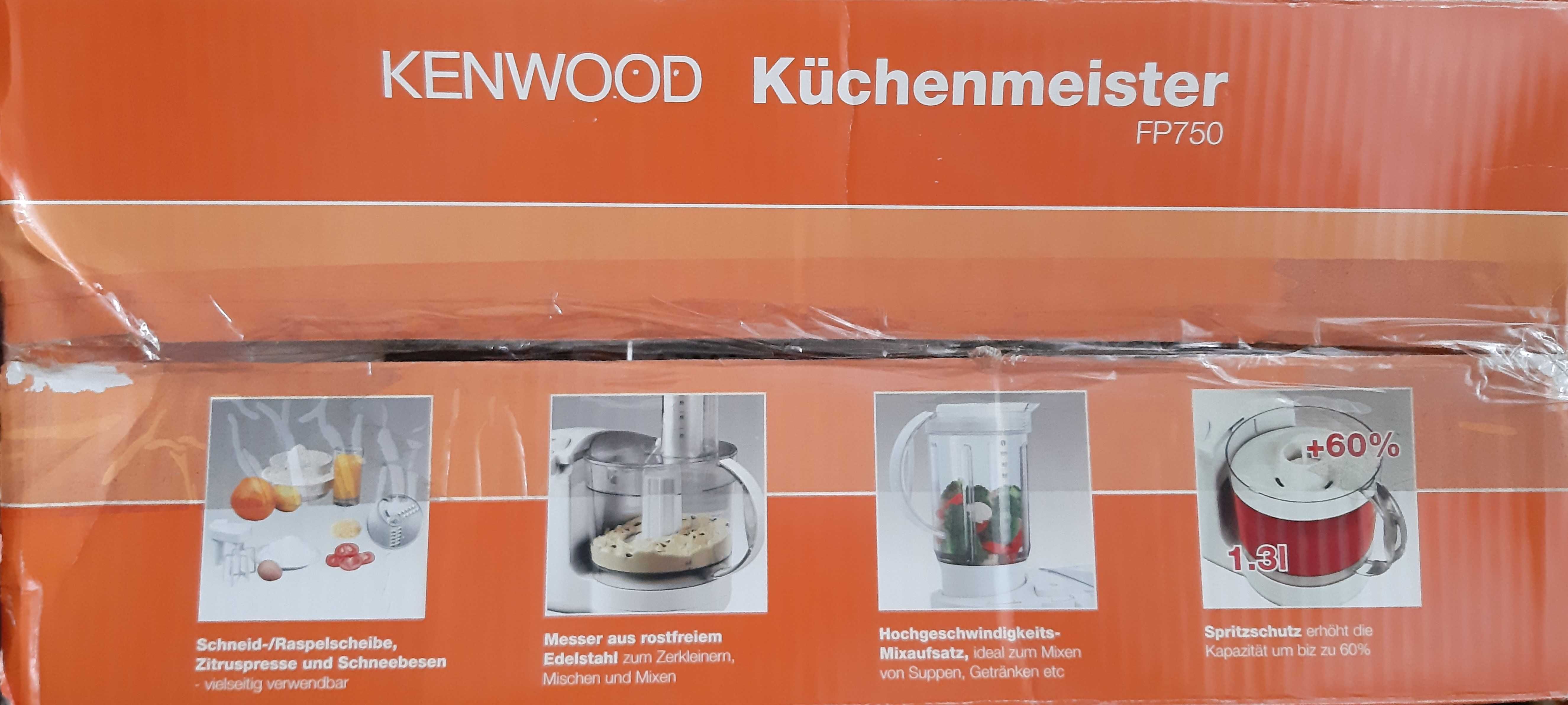 Nowy robot kuchenny KENWOOD Küchenmeister FP750 nieużywany
