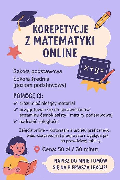 matematyka bez stresu - korepetycje