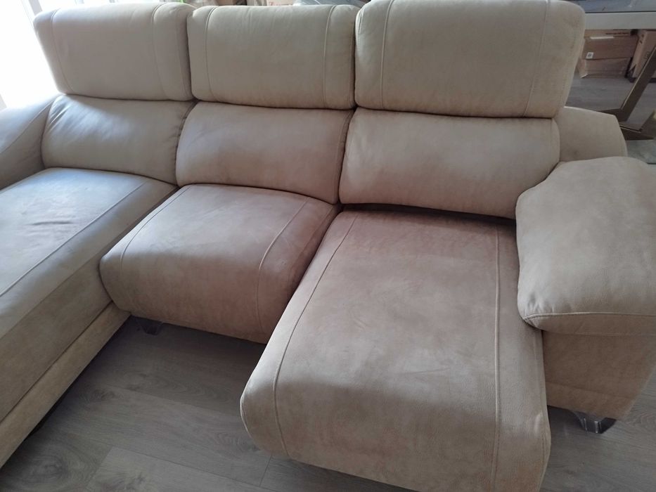 Sofá elétrico com chaise long