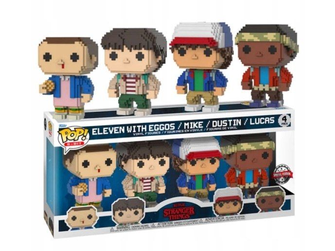 Funko POP! Stranger Things Mike Dustin Lucas 4pak figurki