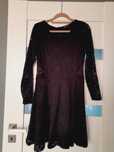 Sukienka koronkowa cropp koronka czarna sexy S M 36 38 Elegancka kwiat