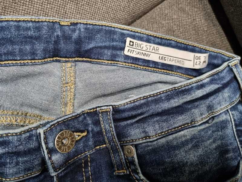 Damskie spodnie jeansowe Big Star skinny roz W27 L30