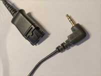 Adapter zestawu słuchawkowego Plantronics - jack 2,5mm