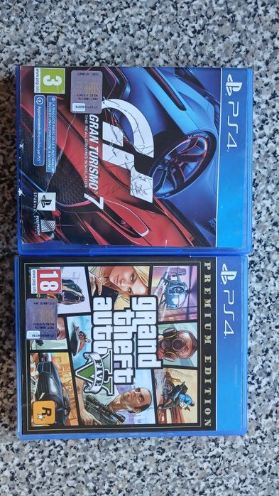 Gran turismo 7/Grand theft auto 5 Playstation 4