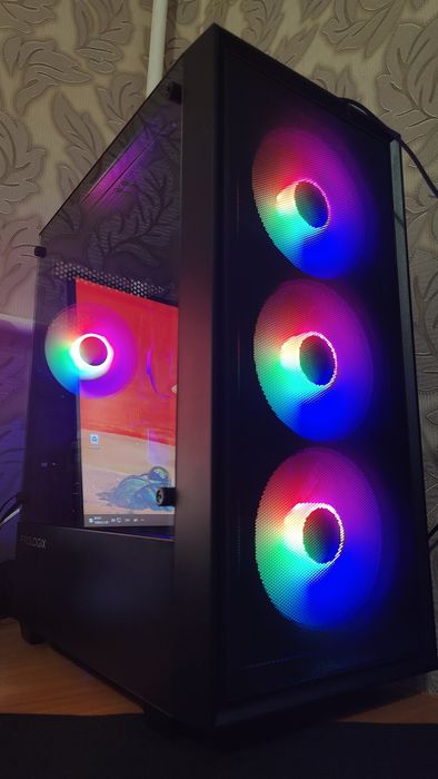 Игровой ПК полный комплект/ R5 5600G/RTX 5060 8G/ 32 OZU/ SSD M2 1tb