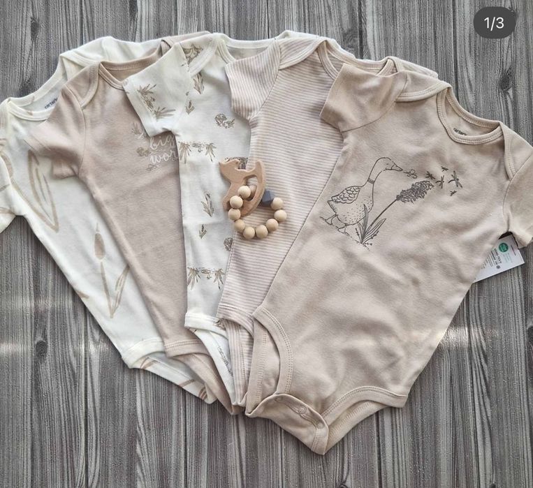 Бодіки carters боді картерс боди набори дитячий одяг