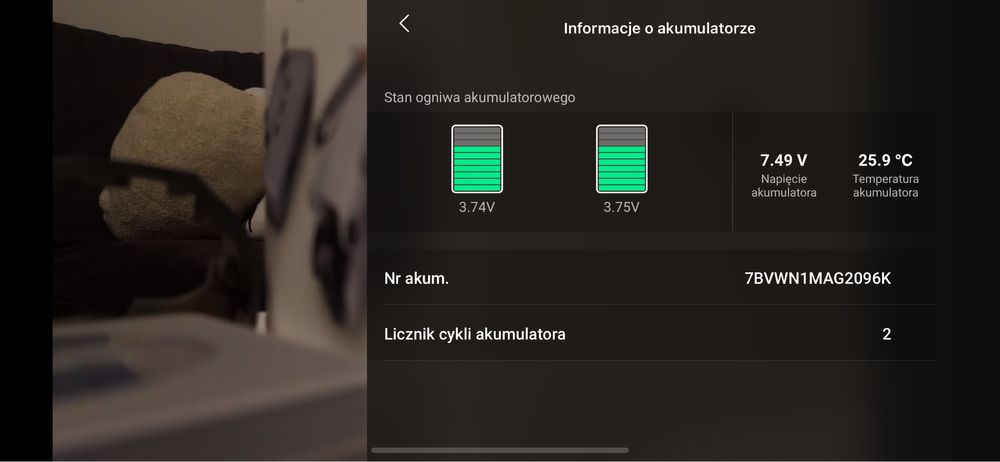Mini 4 Pro, jak nowy, baterie 2 i 7 cykli, care do sierpnia, filtry