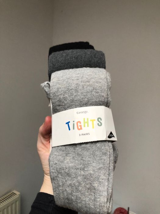 Новые колготы нові колготки дівчинка George John Lewis бавовна