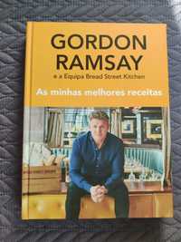 Livro "As minhas melhores receitas" de Gordon Ramsay